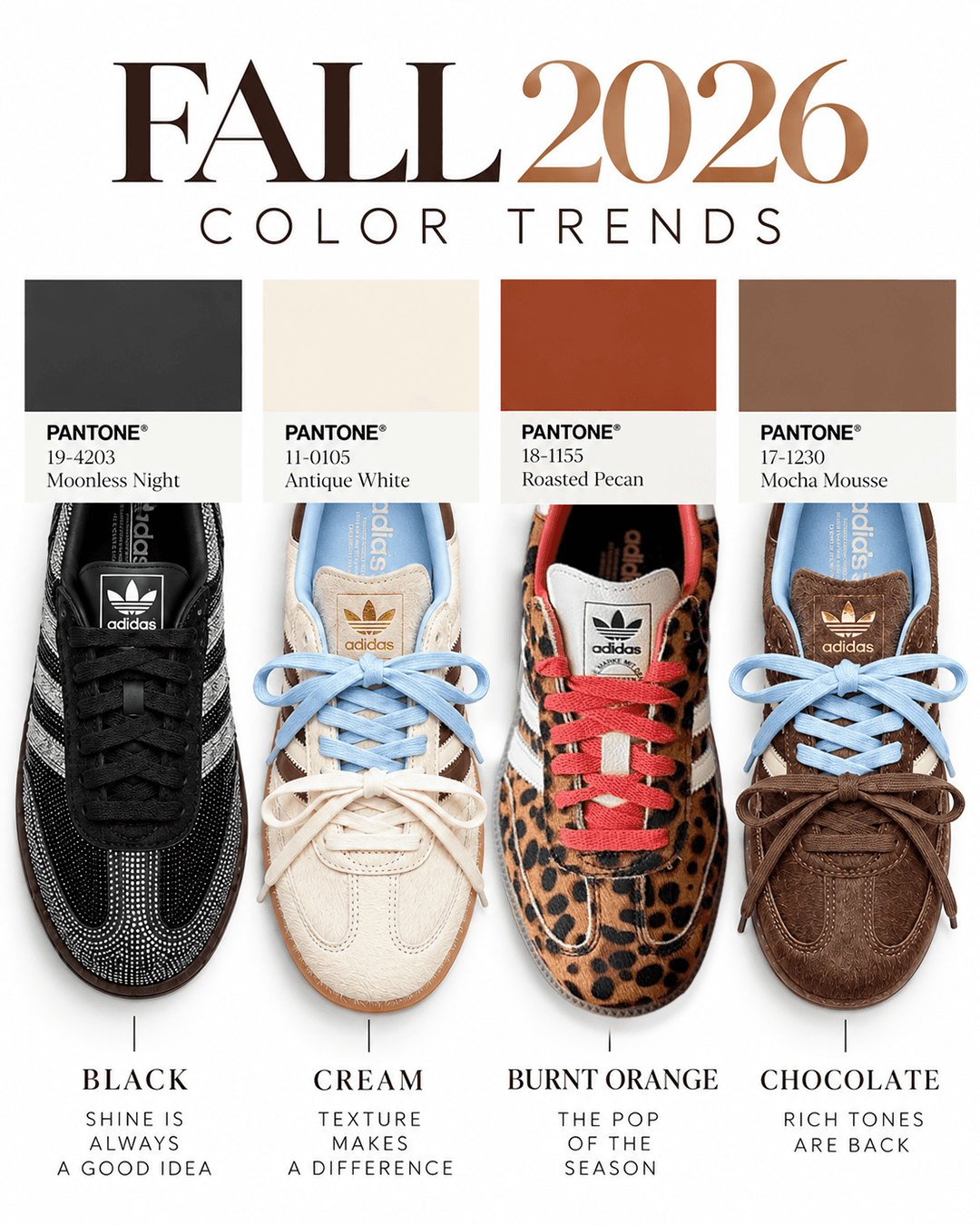 Lilac Blonde Fall 2026 Adidas and Pantone campaign creative
